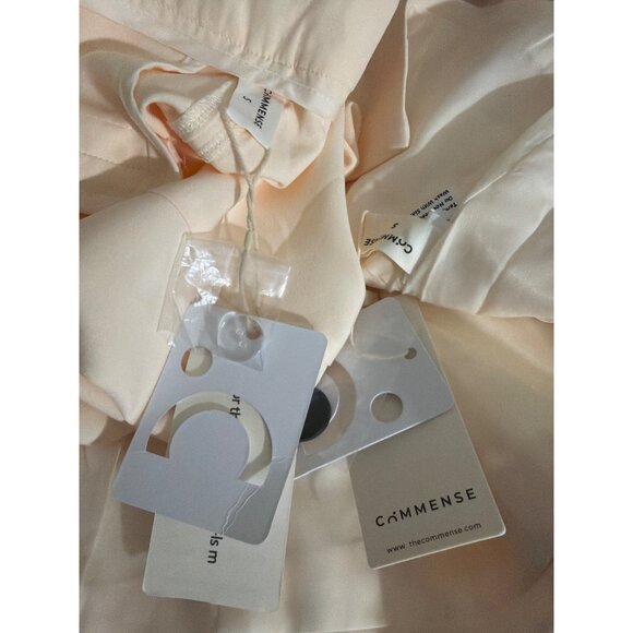 NWT Commense Solid Tube Top With Wide Leg Pants Set Size S - Picture 3 of 3